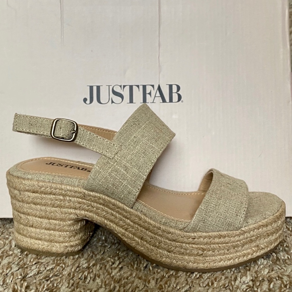 Platform Heeled Sandal